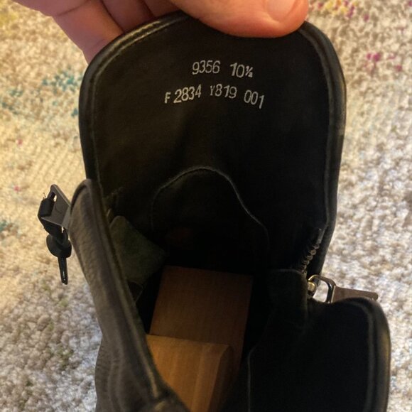 John Varvatos Dual Zip Regent Boots